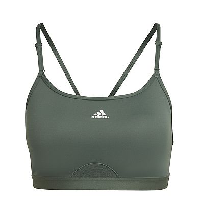 adidas Aeroreact Training Light-Support Padded Sports Bra