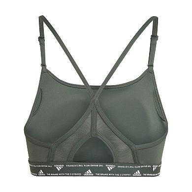 adidas Aeroreact Training Light-Support Padded Sports Bra