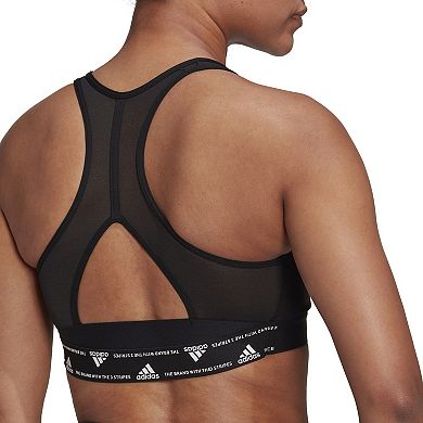 adidas Powerreact Training Medium-Support Padded Sports Bra