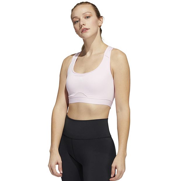 adidas Older Girls PowerReact Sports Bra - Black