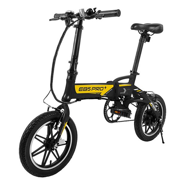 Swagtron SWAGCYCLE EB5 PLUS Folding Electric Bike with Removable