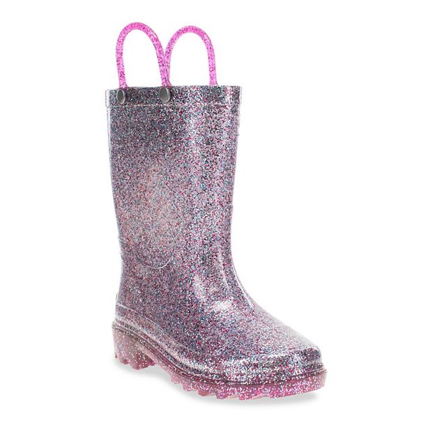 Light up rain boots toddler clearance girl