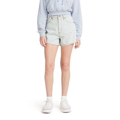 High Waisted Mom Women's Shorts - Light Wash | Levi's® US