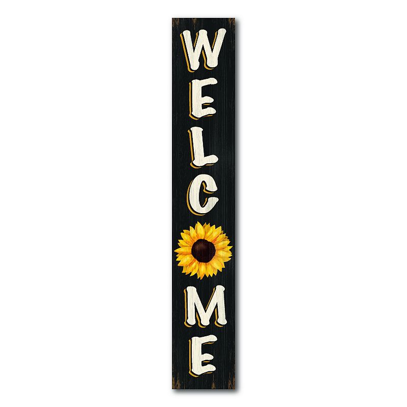 Artisan Signworks Sunflower Weatherproof Welcome Board Table Decor, Multico