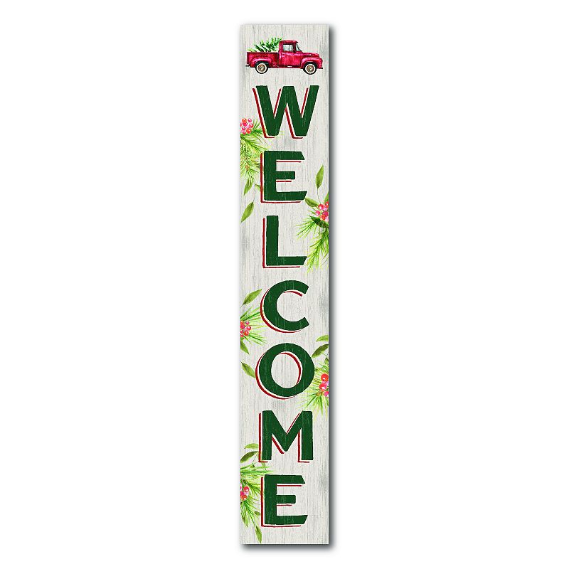 Artisan Signworks Weatherproof Seasonal Welcome Board, Multicolor
