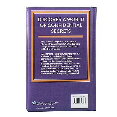 Confidential Secrets Book