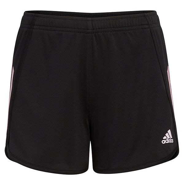 Girls 4 6x adidas 3 Stripe Mesh Shorts