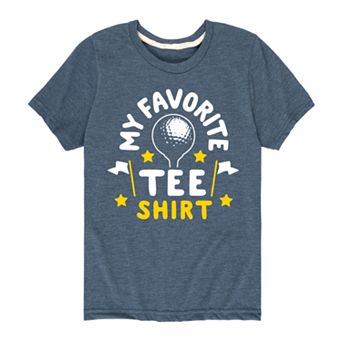 Boys 8-20 My Favorite Tee Shirt Golfing Graphic Tee