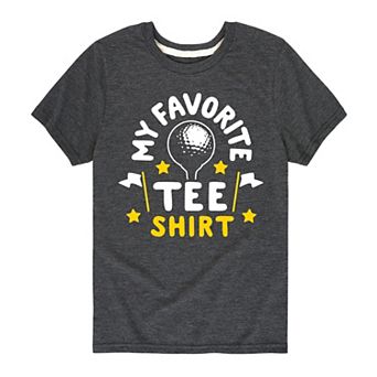 Boys 8-20 My Favorite Tee Shirt Golfing Graphic Tee