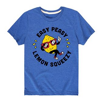 Boys 8-20 Easy Peasy Lemon Squeezy Tee