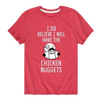 Boys 8-20 Do Believe Chicken Nuggets Tee