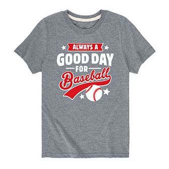 Boys 8-20 Always a Good Day for Baseball Tee