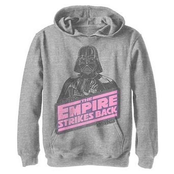 Boys 8-20 Star Wars: The Empire Strikes Back Vintage Vader Logo Hoodie