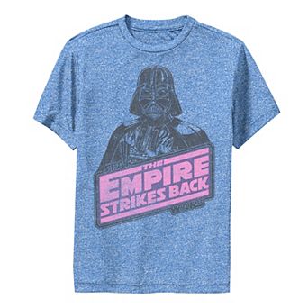 Boys 8-20 Star Wars: The Empire Strikes Back Vintage Vader Logo Tee