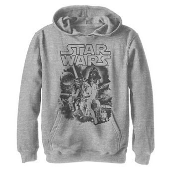 Boys 8-20 Star Wars Classic Group Poster Hoodie