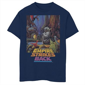 Boys 8-20 Star Wars: The Empire Strikes Back Yoda Portrait Tee