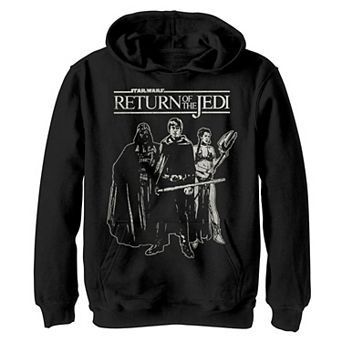 Boys 8-20 Star Wars Return Of The Jedi Group Poster Hoodie