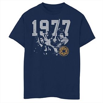Boys 8-20 Star Wars Vintage Rebel Group 1977 Tee