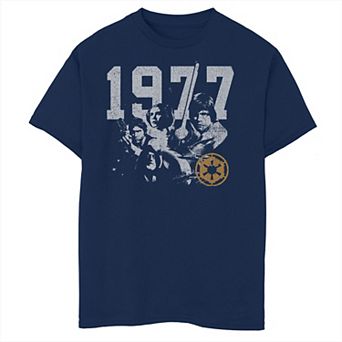 Boys 8-20 Star Wars Vintage Rebel Group 1977 Tee