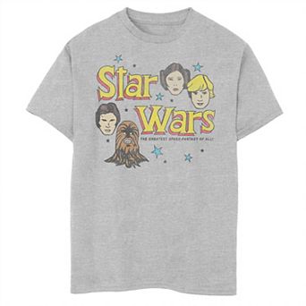 Boys 8-20 Star Wars Late Night Group Tee