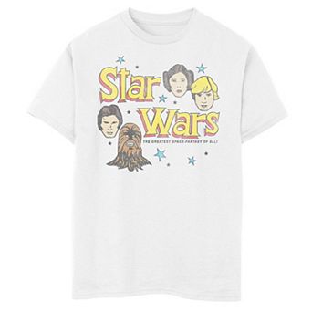 Boys 8-20 Star Wars Late Night Group Tee