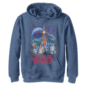Boys 8-20 Star Wars Star Poster Redux Hoodie