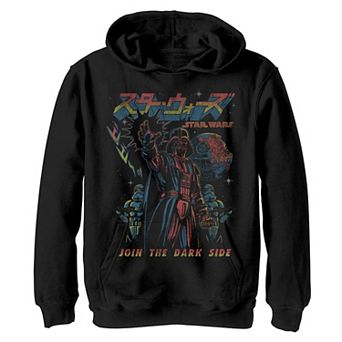 Boys 8-20 Star Wars Darth Vader "Join The Dark Side" Kanji Hoodie