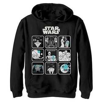 Boys 8-20 Star Wars: A New Hope Story Panels Hoodie
