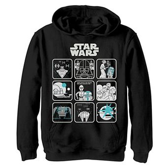 Boys 8-20 Star Wars: A New Hope Story Panels Hoodie