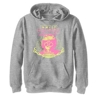 Boys 8-20 Star Wars: The Phantom Menace Podracing Anakin Skywalker in Flames Portrait Hoodie