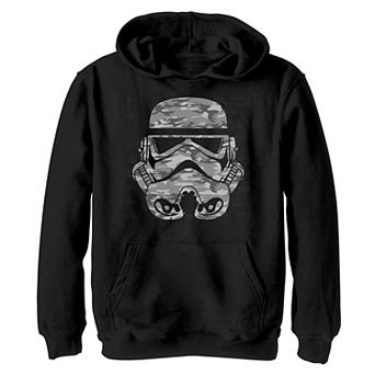 Boys 8-20 Star Wars Arctic Camo Stormtrooper Helmet Hoodie