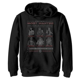 Boys 8-20 Star Wars Empire's Most Wanted Box Up Hoodie