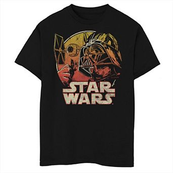 Boys 8-20 Star Wars Darth Vader Sunset Collage Tee