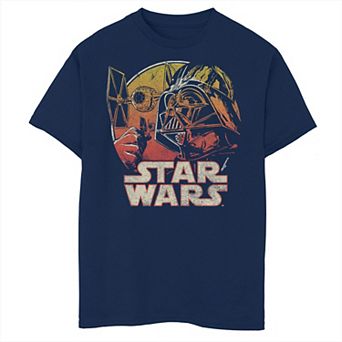 Boys 8-20 Star Wars Darth Vader Sunset Collage Tee
