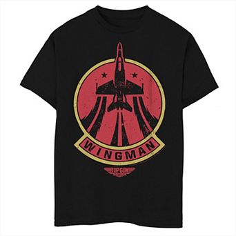 Boys 8-20 Top Gun: Maverick Wingman Badge Tee