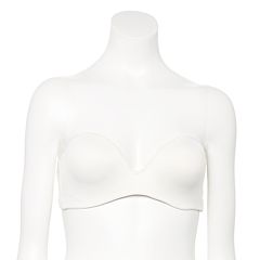 Womens White Bandeau Bras Bras - Underwear, Clothing