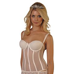 Women's Carnival 645 Front Closure Posture Support Bra (Champagne 36D)