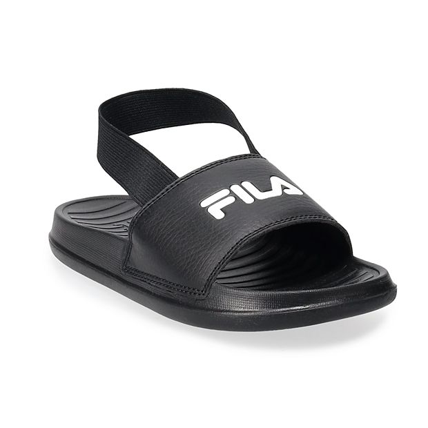 fila sandals kids grey