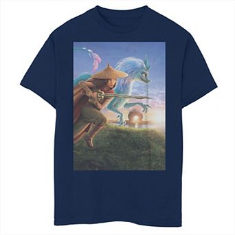Disney's Raya And The Last Dragon Boys 8-20 Poster Tee
