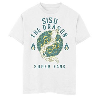 Disney's Raya And The Last Dragon Boys 8-20 Sisu The Dragon Super Fans Portrait Tee