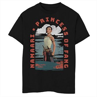 Disney's Raya And The Last Dragon Boys 8-20 Namaari Princess Of Fang Portrait Tee