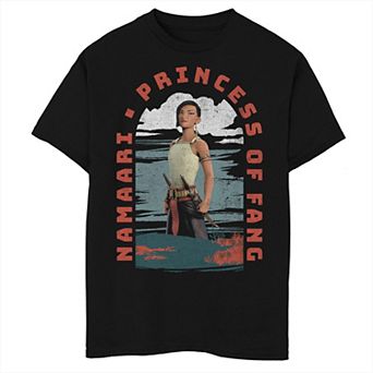 Disney's Raya And The Last Dragon Boys 8-20 Namaari Princess Of Fang Portrait Tee