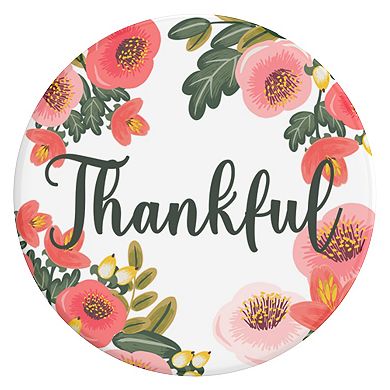 PopSockets Floral "Thankful" PopGrip