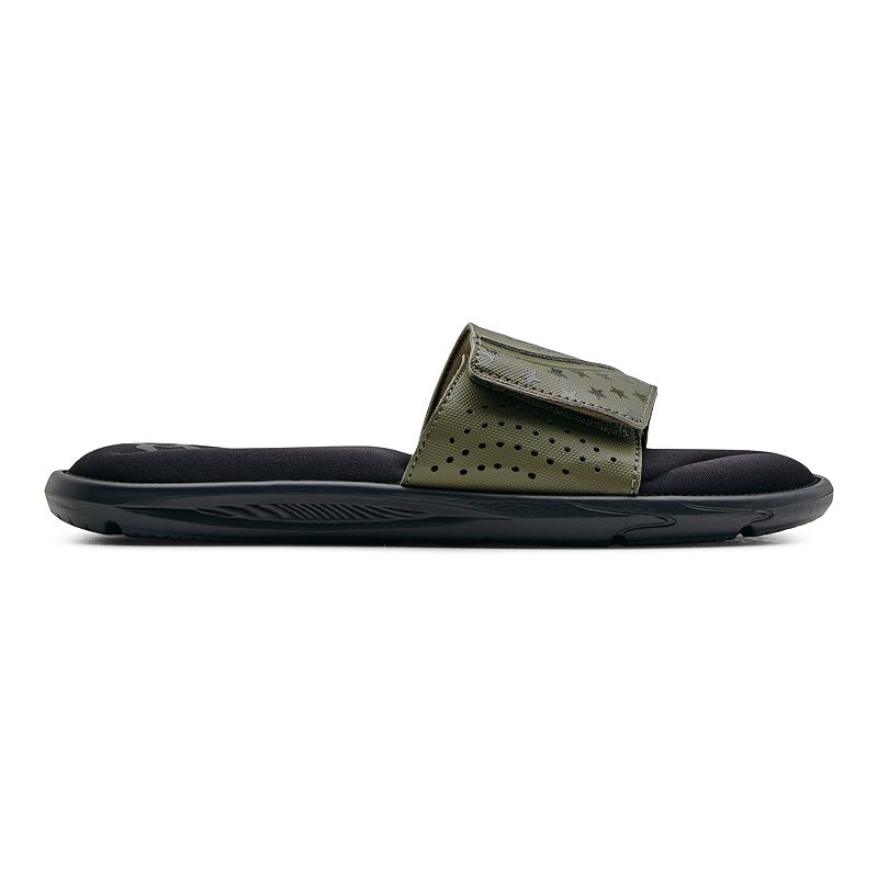Under Armour Ignite Freedom Mens Slide Sandals, Size: 10, Black - 3025686-002 - Sandals  sku 3025686-002