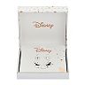 Disney's Mickey Mouse Crystal Stud, Heart Stud & Click-Top Hoop Earring Set