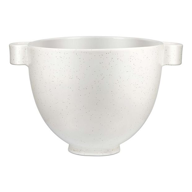 KitchenAid KSM2CB5PWS 5 Qt. White Shell Ceramic Mixing Bowl with