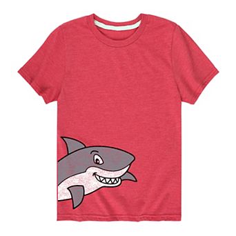 Boys 8-20 Shark Side Faded Tee