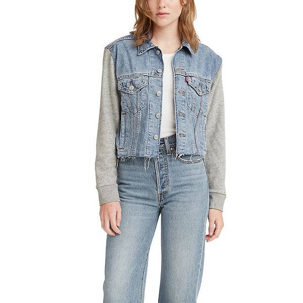 Women's Levi's® Ex-Boyfriend Hybrid Trucker Jacket