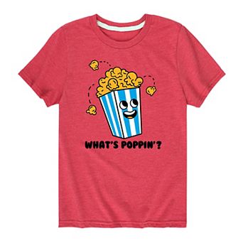 Boys 8-20 What's Poppin' Popcorn Tee