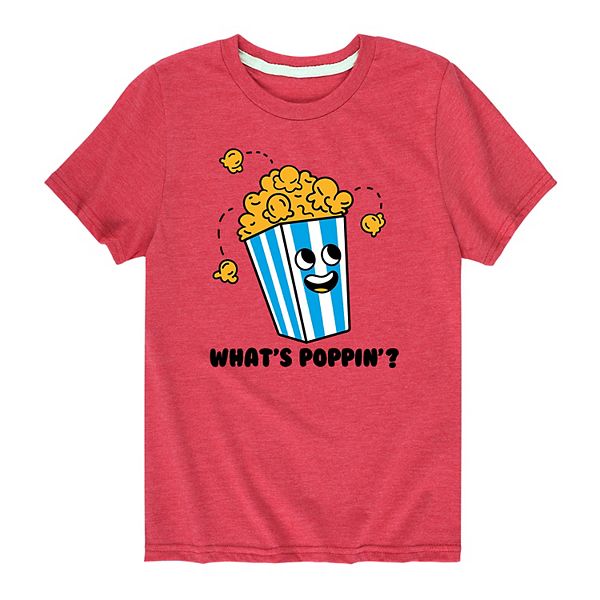 Boys 820 What's Poppin' Popcorn Tee
